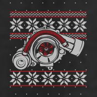 Turbo Car Mechanic Matching Ugly Christmas Racing Drifting Gift 15oz Campfire Ceramic Mug
