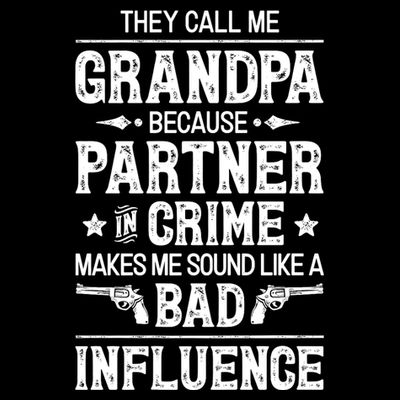 They Call Me Grandpa Partner In Crime T-Shirt