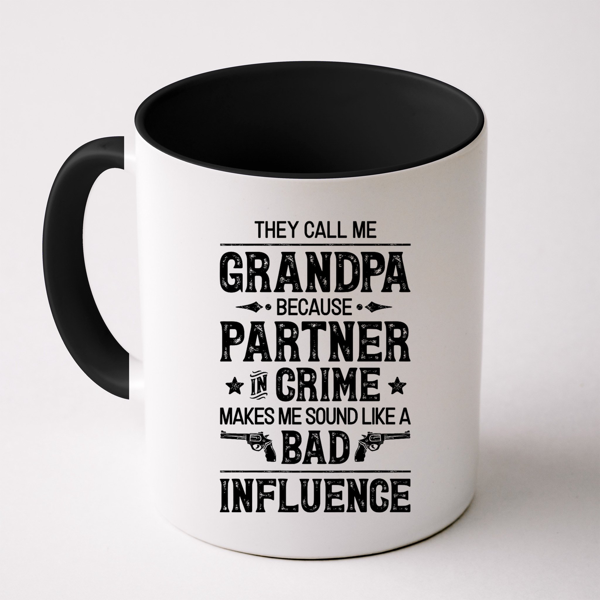 They Call Me Grandpa Partner In Crime Mug