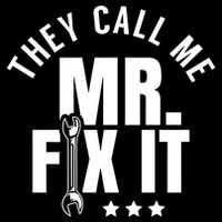 They Call Me Mr Fix It Handy Overhaul Repair Fixing Cute Gift Cooling Performance Long Sleeve Crew