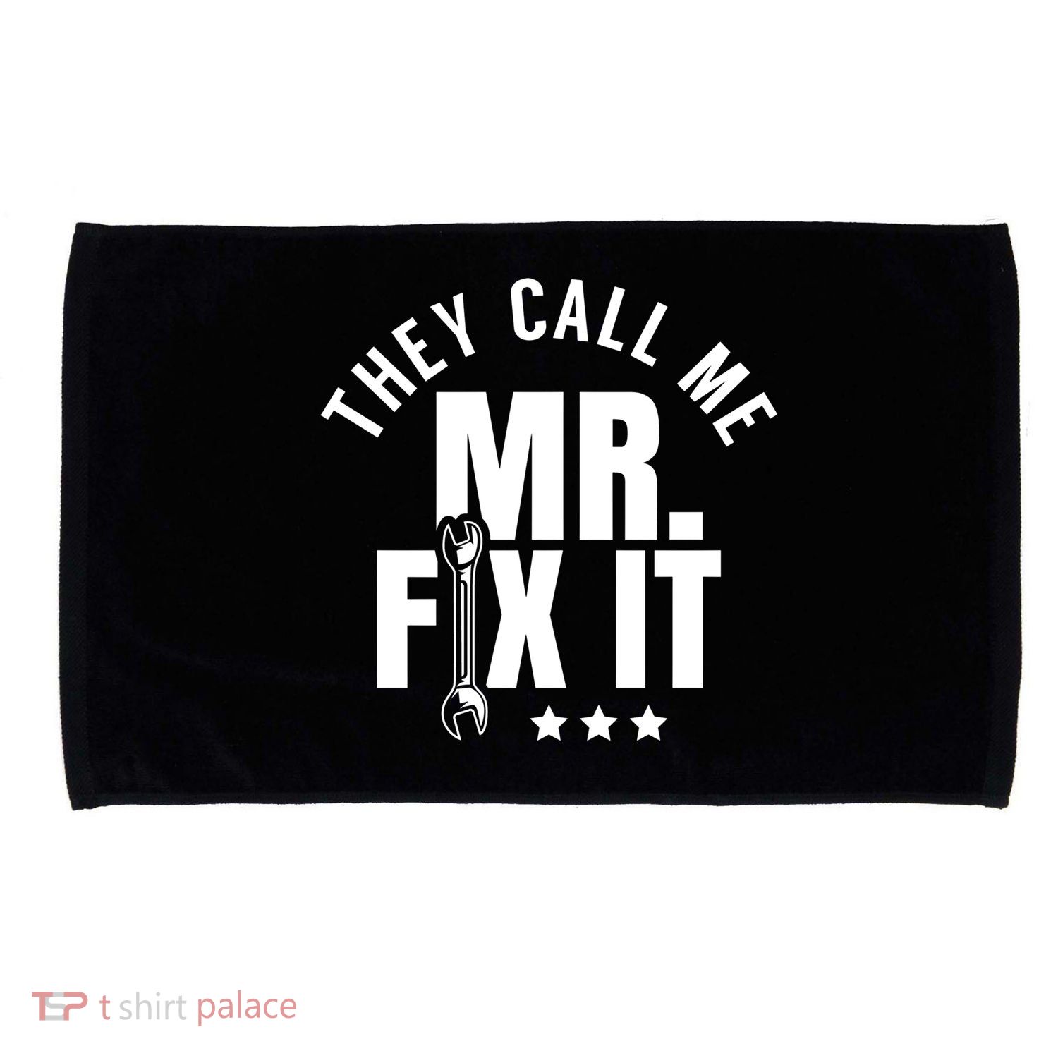 They Call Me Mr Fix It Handy Overhaul Repair Fixing Cute Gift Microfiber Hand Towel