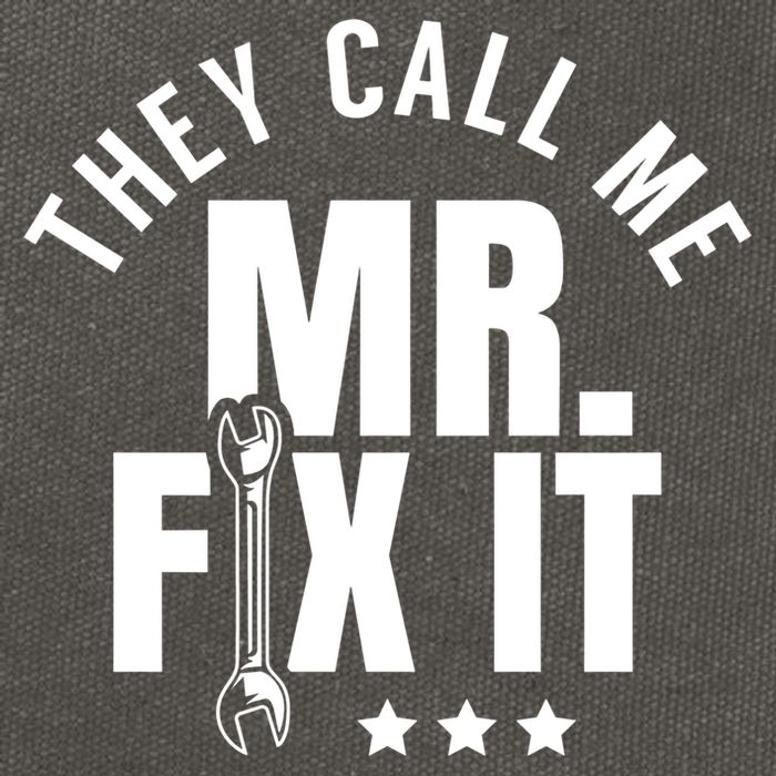 They Call Me Mr Fix It Handy Overhaul Repair Fixing Cute Gift Cotton Canvas Backpack