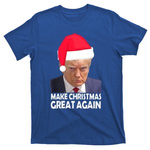 Trump Claus Make Christmas Great Again Trump Mugshot Gift T-Shirt