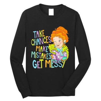 Take Chances Make Mistakes Get Messy Beauty Teacher Long Sleeve Shirt