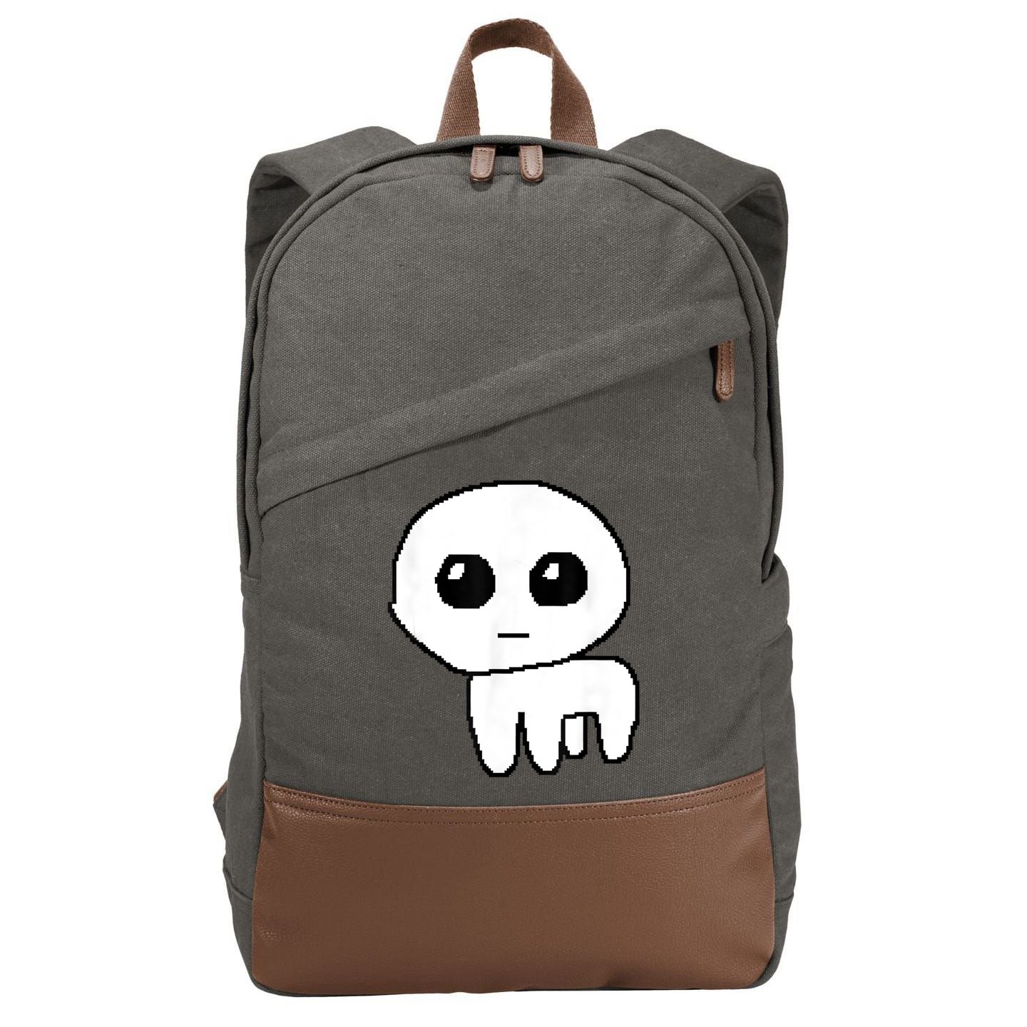 TBH Creature Meme Cotton Canvas Backpack