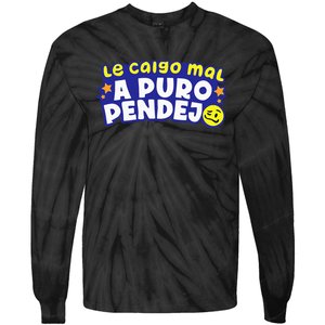 Te Caigo Mal!!! Tie-Dye Long Sleeve Shirt