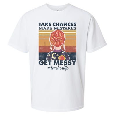 Take Chances Make Mistakes Get Messy Sueded Cloud Jersey T-Shirt