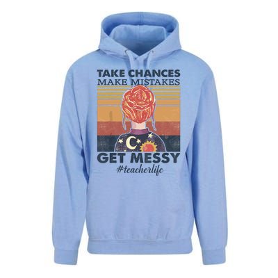 Take Chances Make Mistakes Get Messy Unisex Surf Hoodie