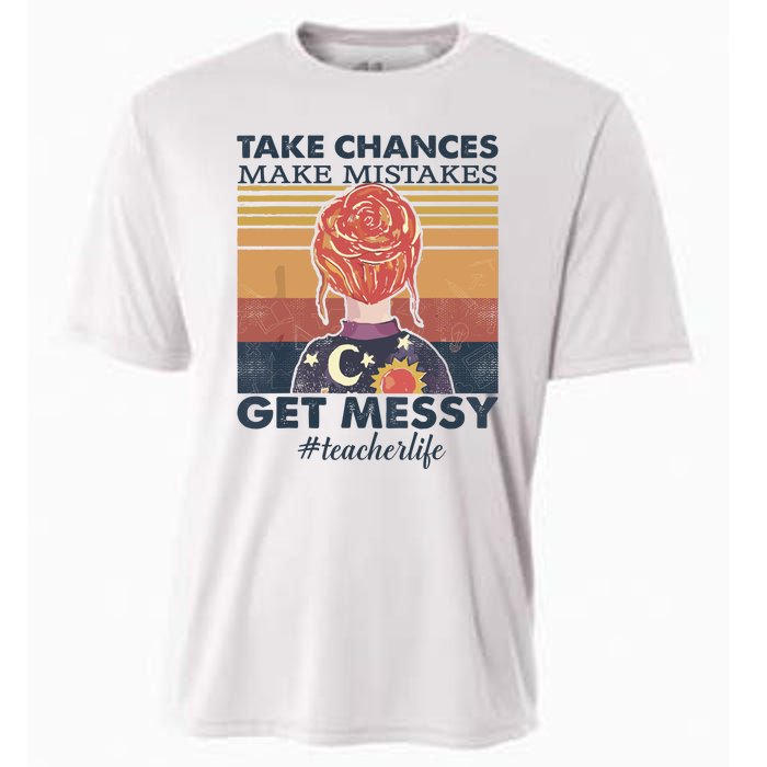 Take Chances Make Mistakes Get Messy Cooling Performance Crew T-Shirt