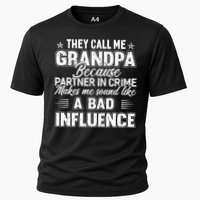 The Call Me Grandpa Father's Day Cooling Performance Crew T-Shirt