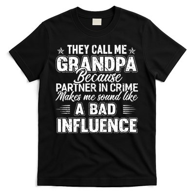 The Call Me Grandpa Father's Day T-Shirt