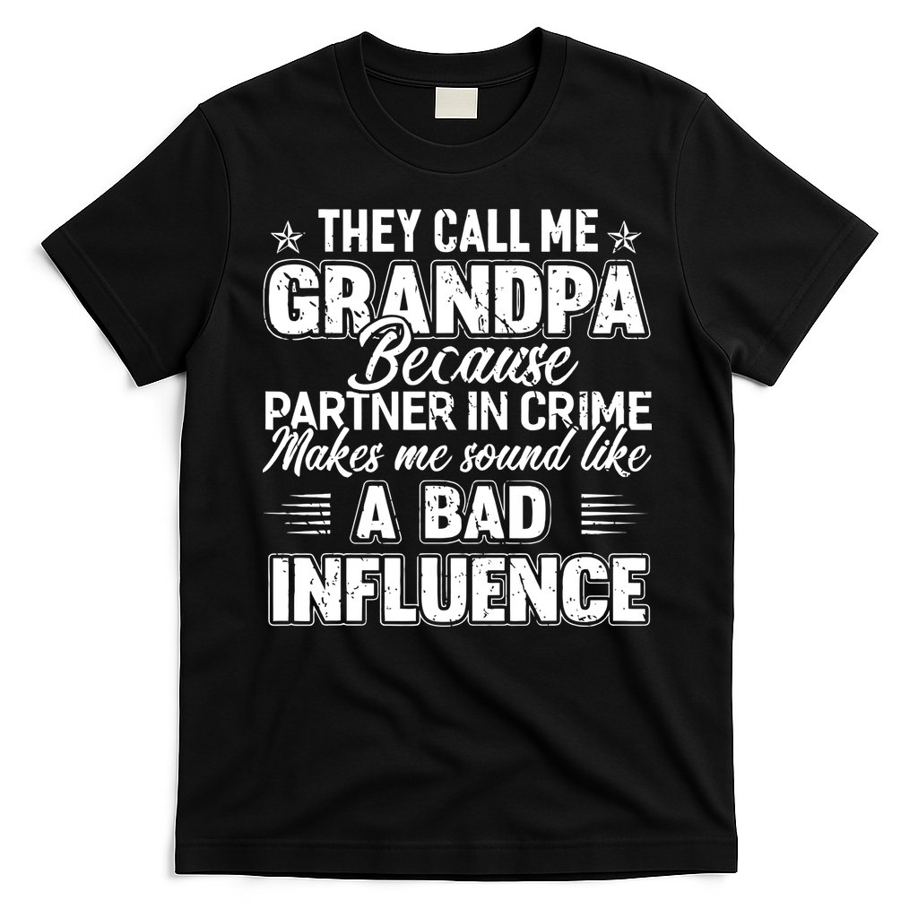 The Call Me Grandpa Father's Day T-Shirt