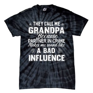 The Call Me Grandpa Father's Day Tie-Dye T-Shirt