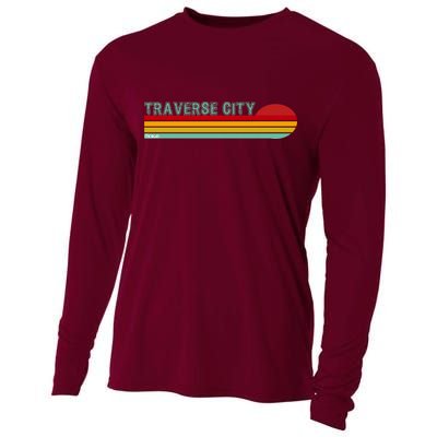 Traverse City Michigan Cooling Performance Long Sleeve Crew