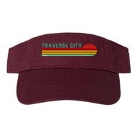 Traverse City Michigan Valucap Bio-Washed Visor