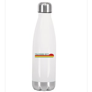 Traverse City Michigan Stainless Steel Insulated Water Bottle