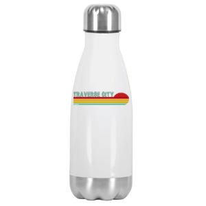 Traverse City Michigan Stainless Steel Insulated Water Bottle