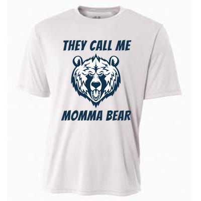 They Call Me Momma Bear Mothers Day Cooling Performance Crew T-Shirt