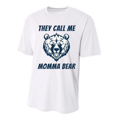 They Call Me Momma Bear Mothers Day Performance Sprint T-Shirt