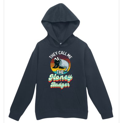 They Call Me The Honey Badger Urban Pullover Hoodie