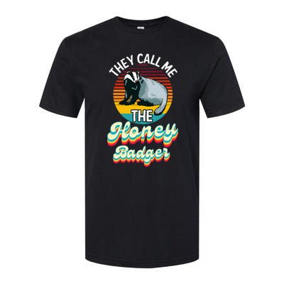 They Call Me The Honey Badger Softstyle CVC T-Shirt