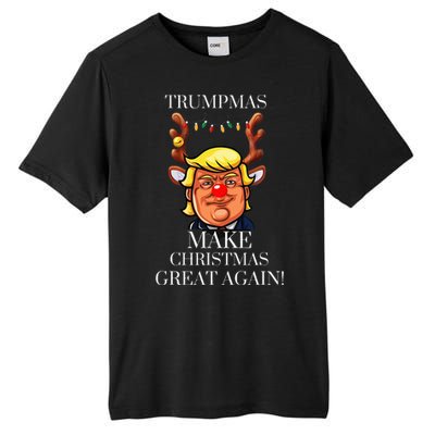 Trump Christmas MAGA Tall Fusion ChromaSoft Performance T-Shirt