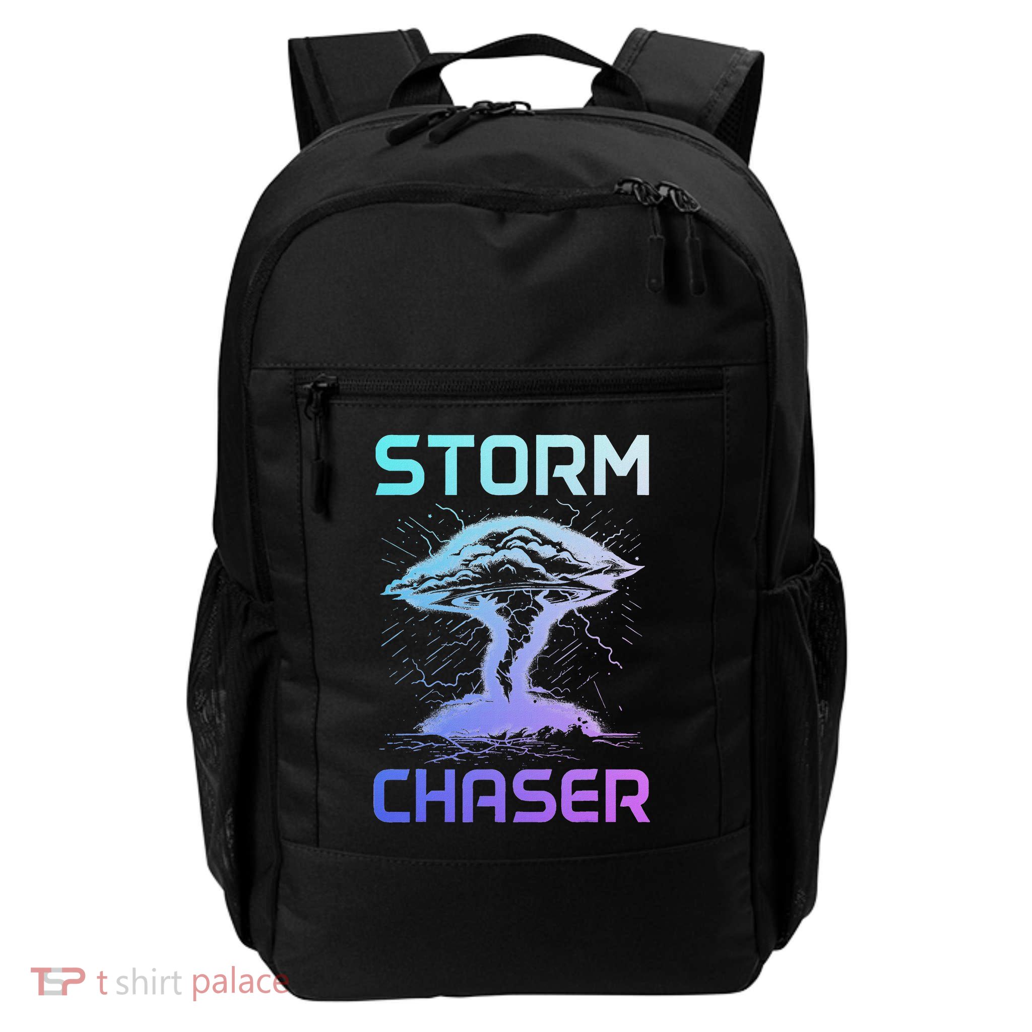 Tornado Chaser Meteorologist Storm Chasing Meteorology Daily Commute Backpack