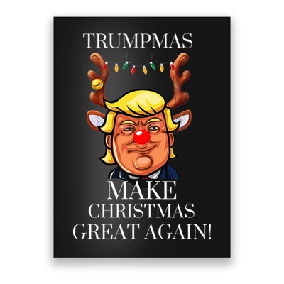 Trump Christmas MAGA Poster