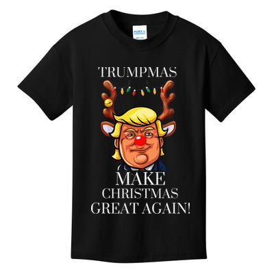 Trump Christmas MAGA Kids T-Shirt