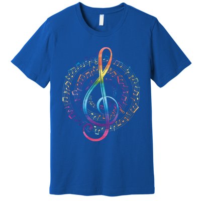 Treble Clef Musician Gift Classical Music Gift Premium T-Shirt