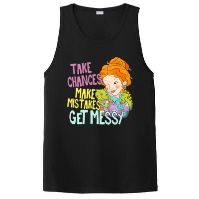 Take Chances Make Mistakes Get Messy Miss Frizzle PosiCharge Competitor Tank