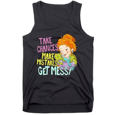 Take Chances Make Mistakes Get Messy Miss Frizzle Tank Top