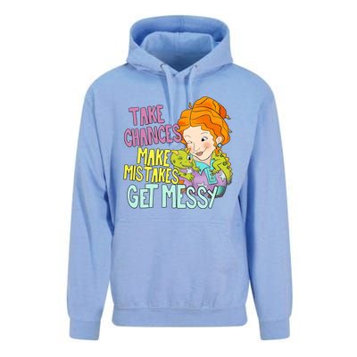 Take Chances Make Mistakes Get Messy Miss Frizzle Unisex Surf Hoodie