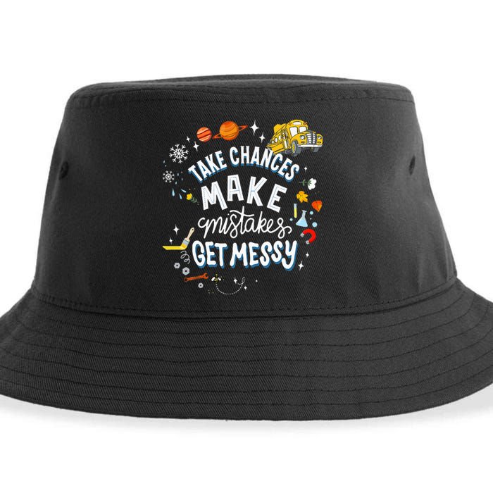 Take Chances Make Mistakes Get Messy For Women Sustainable Bucket Hat