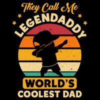 They Call Me Legendaddy Worlds Coolest Dad Dab Dance Meaningful Gift Backpack