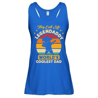 They Call Me Legendaddy Worlds Coolest Dad Dab Dance Meaningful Gift Ladies Essential Flowy Tank