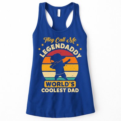 They Call Me Legendaddy Worlds Coolest Dad Dab Dance Meaningful Gift Womens Tank Top