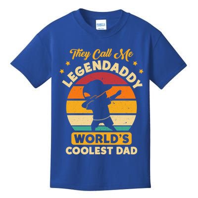 They Call Me Legendaddy Worlds Coolest Dad Dab Dance Meaningful Gift Kids T-Shirt