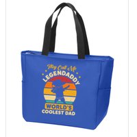 They Call Me Legendaddy Worlds Coolest Dad Dab Dance Meaningful Gift Zip Tote Bag