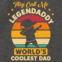 They Call Me Legendaddy Worlds Coolest Dad Dab Dance Meaningful Gift Vector Backpack