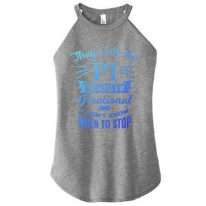 They Call Me Pi Symbol Pi Day Cute Funny Gift Women's Perfect Tri Rocker Tank