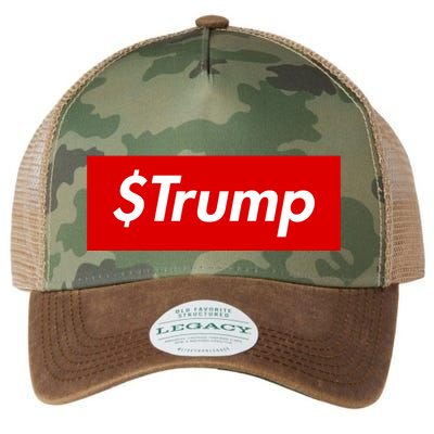 $Trump Coin Meme Cryptocurrency Crypto Donald Trump Legacy Tie Dye Trucker Hat