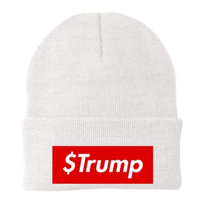 $Trump Coin Meme Cryptocurrency Crypto Donald Trump Beanie