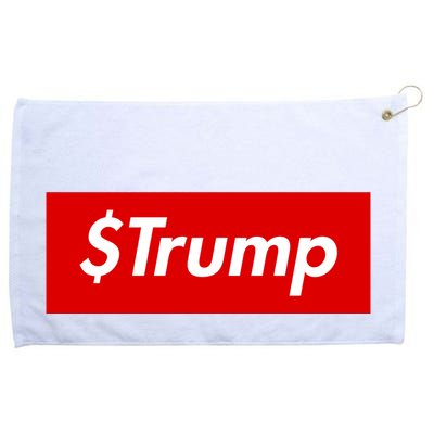 $Trump Coin Meme Cryptocurrency Crypto Donald Trump Grommeted Golf Towel