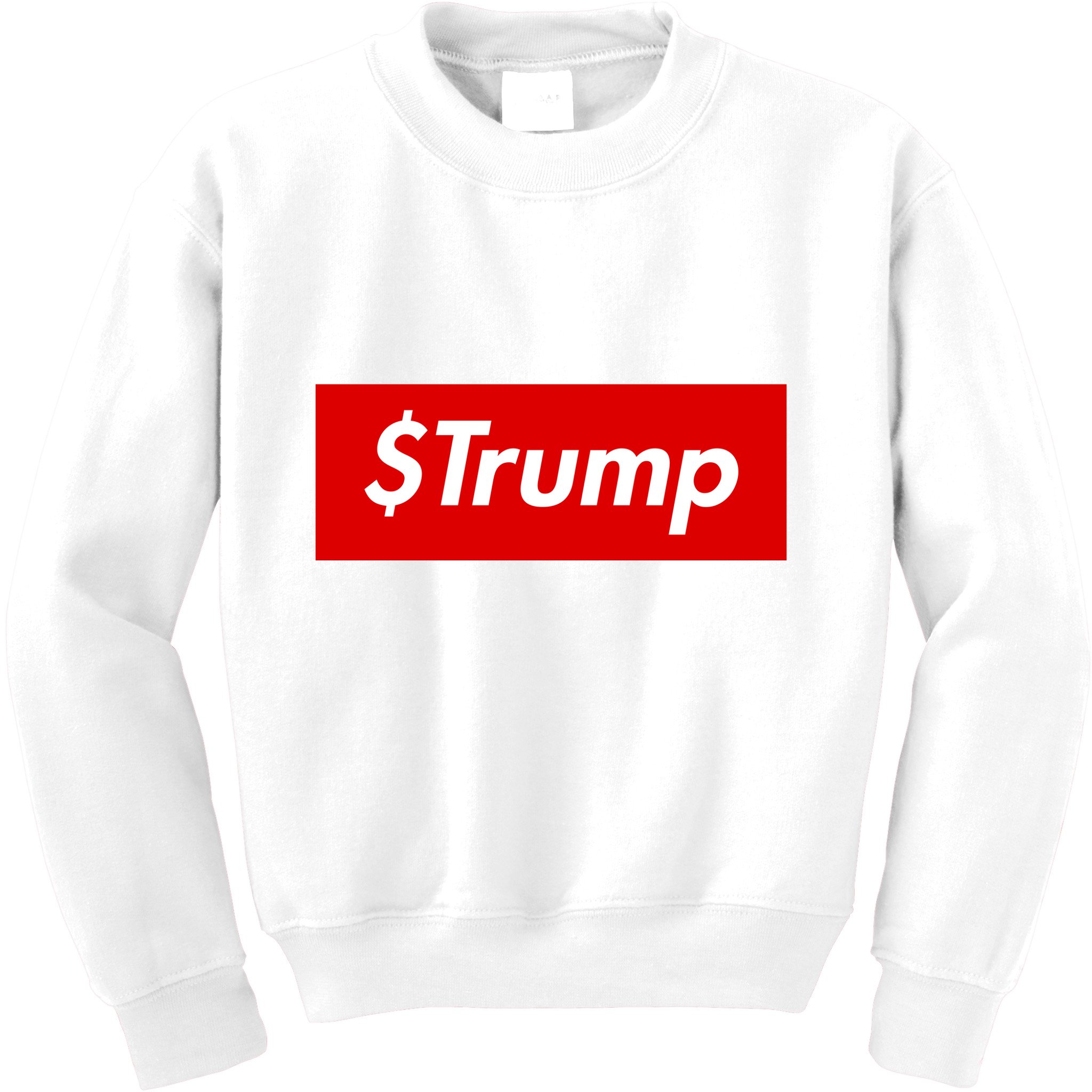 $Trump Coin Meme Cryptocurrency Crypto Donald Trump Kids Sweatshirt