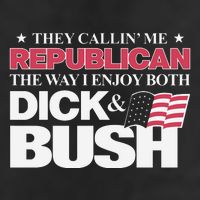 They Callin’ Me Republican The Way I Enjoy Both Dick & Bush Adult Drive Performance Visor