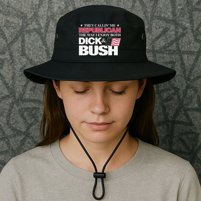 They Callin’ Me Republican The Way I Enjoy Both Dick & Bush Bucket Hat