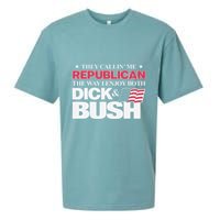 They Callin’ Me Republican The Way I Enjoy Both Dick & Bush Sueded Cloud Jersey T-Shirt
