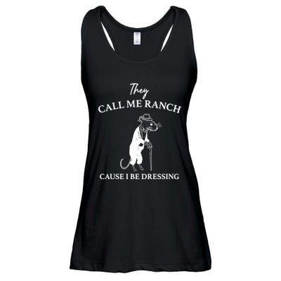They Call Me Ranch Cause I Be Dressing Meme Ladies Essential Flowy Tank