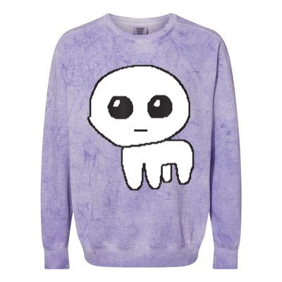 TBH Creature Meme Colorblast Crewneck Sweatshirt